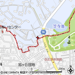 愛知県日進市赤池町箕ノ手2-1523周辺の地図