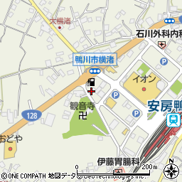 日石レオン株式会社　ドクタードライブセルフ鴨川店周辺の地図