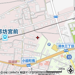 滋賀県東近江市小脇町550-15周辺の地図