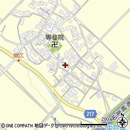 滋賀県東近江市鯰江町1322周辺の地図