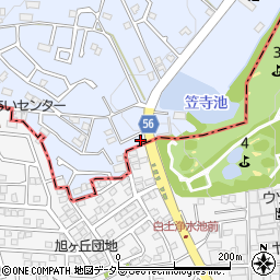 愛知県日進市赤池町箕ノ手2-1478周辺の地図