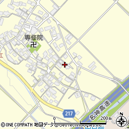滋賀県東近江市鯰江町1243周辺の地図