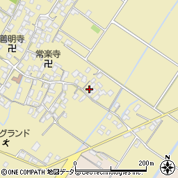 滋賀県野洲市比留田114周辺の地図