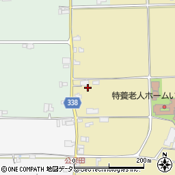岡山県苫田郡鏡野町公保田128周辺の地図