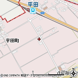 滋賀県東近江市平田町290周辺の地図