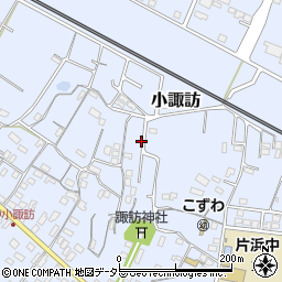 静岡県沼津市小諏訪周辺の地図