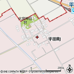 滋賀県東近江市平田町485周辺の地図