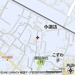 静岡県沼津市小諏訪274-9周辺の地図