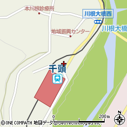 川根本町商工会　本川根支所周辺の地図