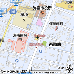 スギ薬局　海南店周辺の地図