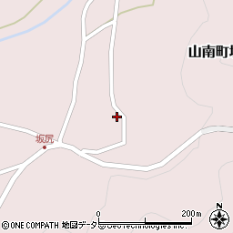 兵庫県丹波市山南町坂尻76周辺の地図