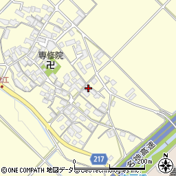 滋賀県東近江市鯰江町1244周辺の地図