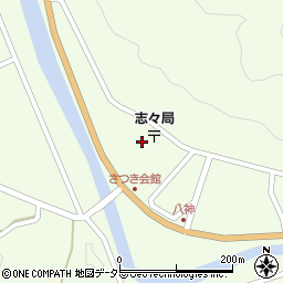 飯南町役場　志々公民館周辺の地図