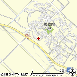滋賀県東近江市鯰江町1318周辺の地図
