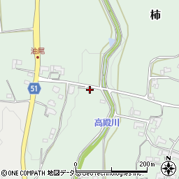 岡山県勝田郡奈義町柿666-2周辺の地図