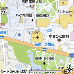 ユニクロサントムーン柿田川店周辺の地図