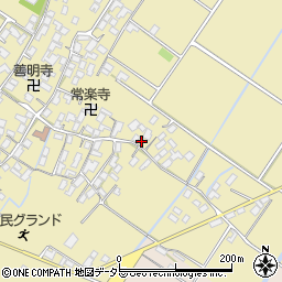 滋賀県野洲市比留田94周辺の地図
