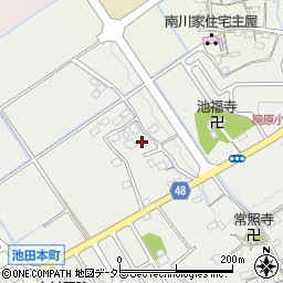 滋賀県近江八幡市池田本町730周辺の地図