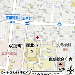 静岡県沼津市本田町5-3周辺の地図