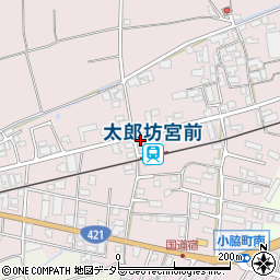 滋賀県東近江市小脇町753周辺の地図