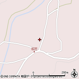 兵庫県丹波市山南町坂尻92周辺の地図