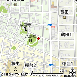 成田製作所周辺の地図