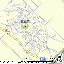 滋賀県東近江市鯰江町1278周辺の地図