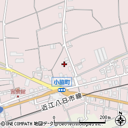 滋賀県東近江市小脇町1227周辺の地図