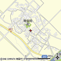 滋賀県東近江市鯰江町1285周辺の地図