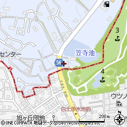 愛知県日進市赤池町箕ノ手2-612周辺の地図