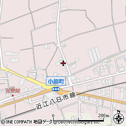 滋賀県東近江市小脇町1229周辺の地図