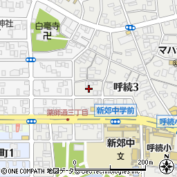 愛知県名古屋市南区呼続3丁目20周辺の地図
