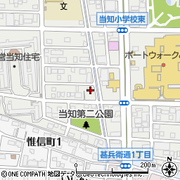 愛知県名古屋市港区当知3丁目2001周辺の地図