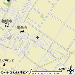滋賀県野洲市比留田97周辺の地図