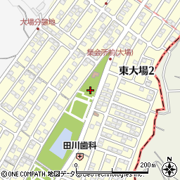 静岡県三島市東大場周辺の地図