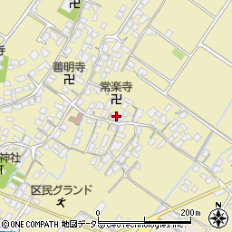 滋賀県野洲市比留田86周辺の地図