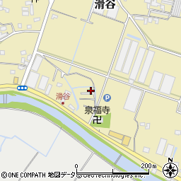 千葉県鴨川市滑谷53-3周辺の地図