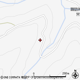 静岡県浜松市天竜区佐久間町相月304周辺の地図