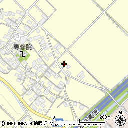 滋賀県東近江市鯰江町872-1周辺の地図