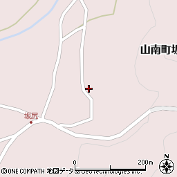 兵庫県丹波市山南町坂尻186周辺の地図