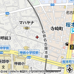 愛知県名古屋市南区呼続3丁目10周辺の地図