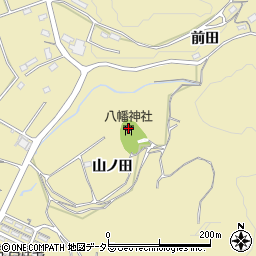 八幡神社周辺の地図