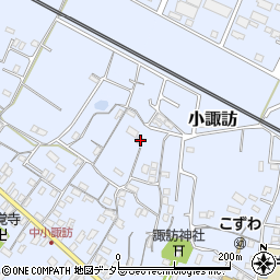 静岡県沼津市小諏訪306周辺の地図