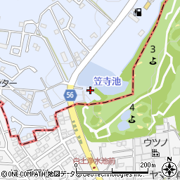 愛知県日進市赤池町箕ノ手2-405周辺の地図
