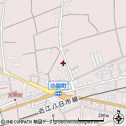 滋賀県東近江市小脇町1230-2周辺の地図