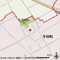 滋賀県東近江市平田町488周辺の地図