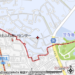 愛知県日進市赤池町箕ノ手2-456周辺の地図