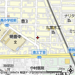 藤美荘周辺の地図