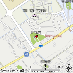 滋賀県近江八幡市池田本町651周辺の地図