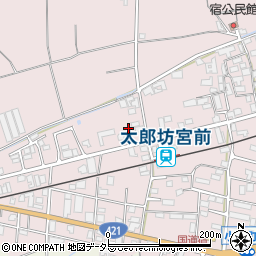 滋賀県東近江市小脇町889-2周辺の地図